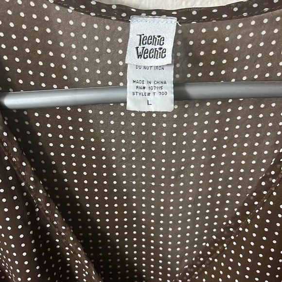 Brown blouse - Picture 2 of 2